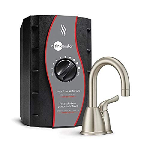 Book Cover InSinkErator H-HOT150SN-SS Instant Hot Water Dispenser System with Stainless Steel Tank, Satin Nickel
