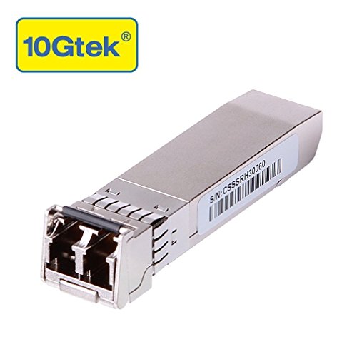 Book Cover 10 Gigabit SFP+ LC Multi-Mode Transceiver, 10GBASE-SR Module for Ubiquiti UF-MM-10G (850nm, DDM, 300m)