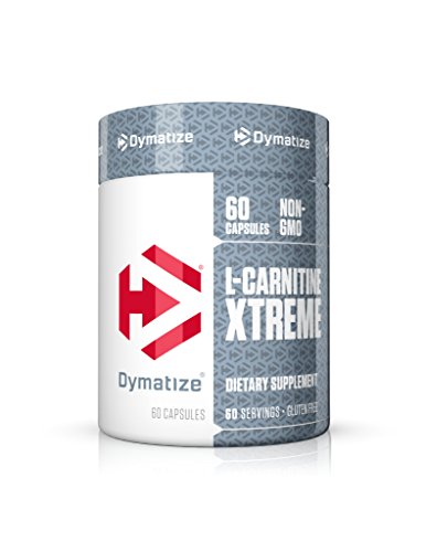 Book Cover Dymatize L-Carnitine Xtreme Supplement, Supports Mental Focus, Provides Energy & Increase Fat Metabolism, 60 Capsules