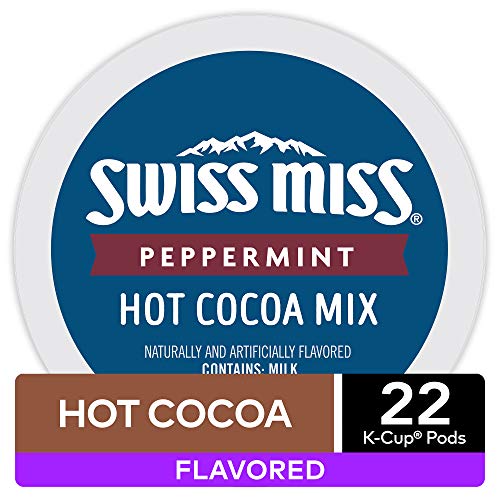 Book Cover Swiss Miss Peppermint Hot Cocoa K-Cups (48 Count)