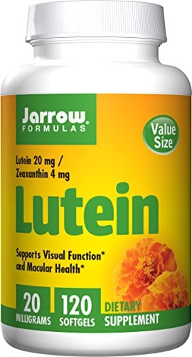 Book Cover Jarrow Formulas Lutein, Supports Vision and Macular Health, 20 mg, 120 Softgels