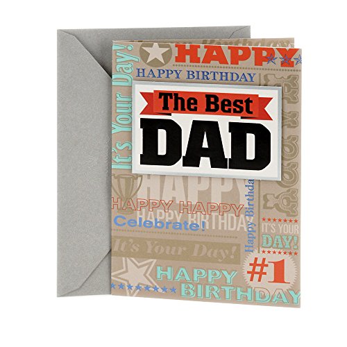 Book Cover Hallmark Birthday Card to Father (Best Kind of Dad)