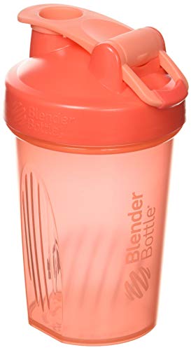Book Cover BlenderBottle Classic Loop Top Shaker Bottle, 32-Ounce, Coral/Coral