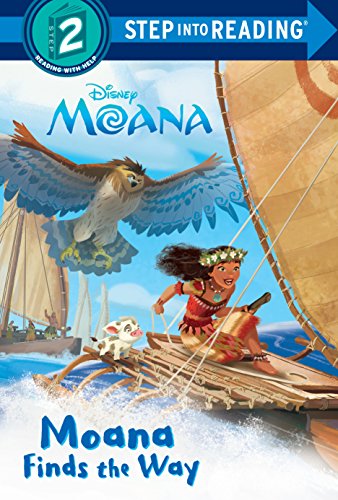 Book Cover Moana Finds the Way (Disney Moana) (Step into Reading)