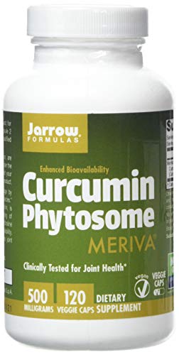 Book Cover Jarrow Formulas Curcumin Phytosome (Meriva), 500mg, 120 Capsules