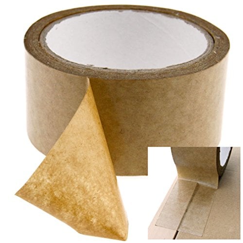 Book Cover Brown Self Adhesive Picture Frame Backing Tape Rolls 1.96 Inch