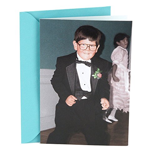 Book Cover Hallmark Shoebox Funny Birthday Card for Men (Tuxedo Kid)