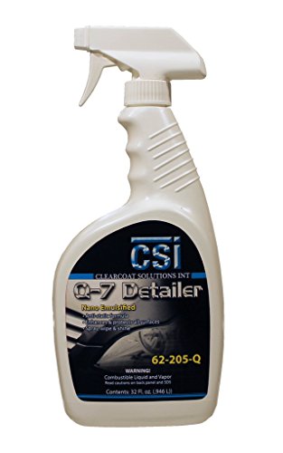 Book Cover CSI Q-7 Detailer (Quart) - Body Shop Safe Quick Detailer Ideal for use Professionally or at Home