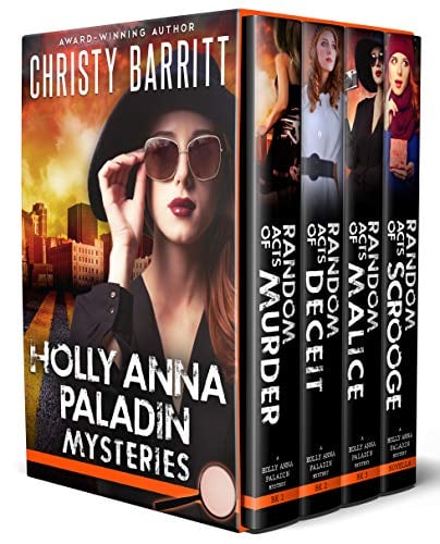 Book Cover Holly Anna Paladin Mysteries Book Bundle, Books 1-3: Plus a Bonus Christmas Novella!