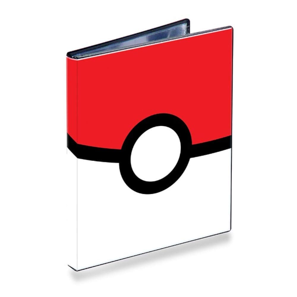 Book Cover Ultra Pro 4-Pocket -Pokemon Poke Ball Portfolio, Multicolor