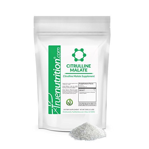 Book Cover True Nutrition Citrulline Malate Powder | 500 Grams |Vegan Citrulline Malate from fermented plant-based ingredients!
