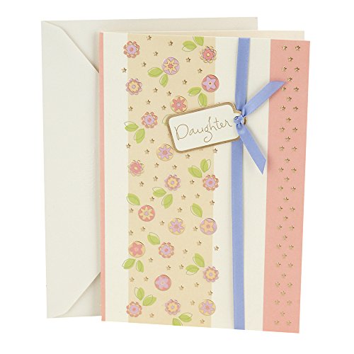Book Cover Hallmark Birthday Card for Daughter (Floral Pattern) (0499RZB1166)