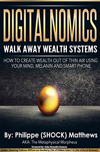 Book Cover DIGITALNOMICS - Walk Away Wealth Systems: How to Create Wealth Out of Thin Air Using Your Mind, Melanin and Smart Phone