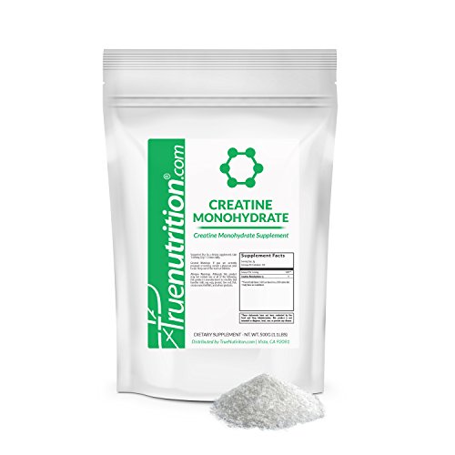 Book Cover True Nutrition - Creatine Monohydrate Powder - Micronized Creatine Powder - Promotes Lean Muscle Growth, Muscular Strength, and Workout Intensity - Pre Workout and Post Workout Supplement - 500g