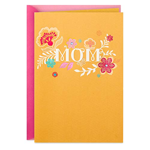 Book Cover Hallmark Birthday Card for Mom (Flowers)