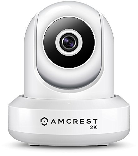 Book Cover Amcrest UltraHD 2K WiFi Camera 3MP (2304TVL) Dualband 5ghz / 2.4ghz Indoor IP3M-941 (White)