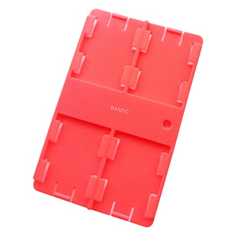 Book Cover Bandc 2pcs Red Sd/sdhc/sdxc Card Storage Holder Case (Memory Card Not Included)