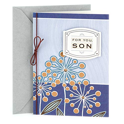 Book Cover Hallmark Birthday Greeting Card to Son (Good Man, Great Son)
