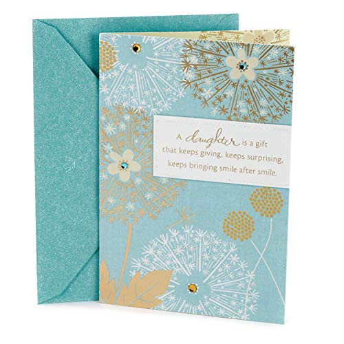 Book Cover Hallmark Birthday Greeting Card to Daughter (Flowers)