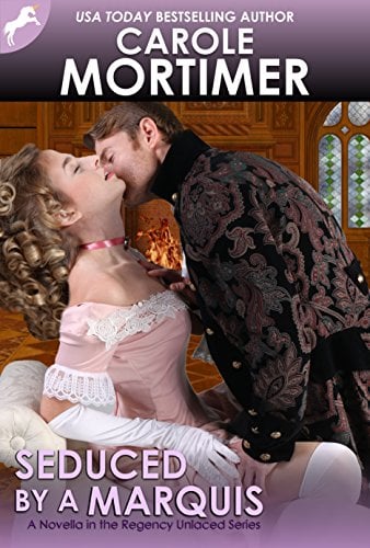 Book Cover Seduced by a Marquis (Regency Unlaced 8)