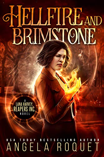 Book Cover Hellfire and Brimstone (Lana Harvey, Reapers Inc. Book 7)