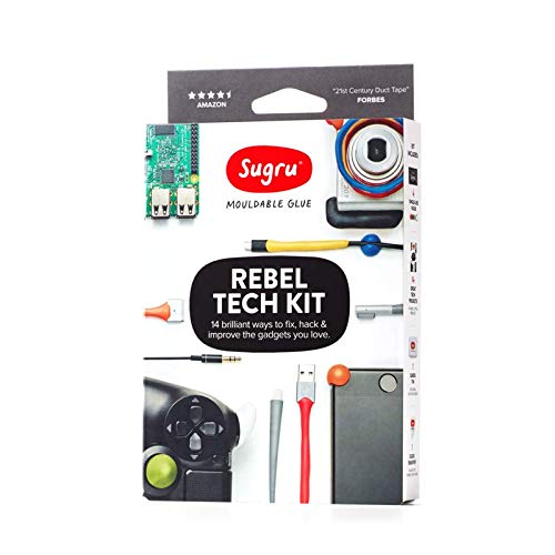 Book Cover Sugru Moldable Glue - Rebel Tech Kit