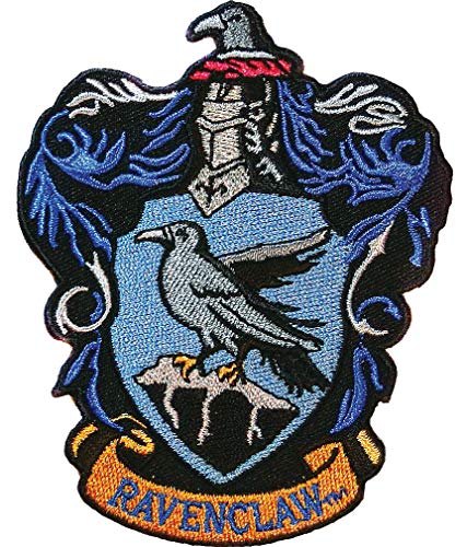 Book Cover Ata-Boy Harry Potter Patch, Ravenclaw Crest Iron On Patches - Harry Potter Gifts & Merchandise…