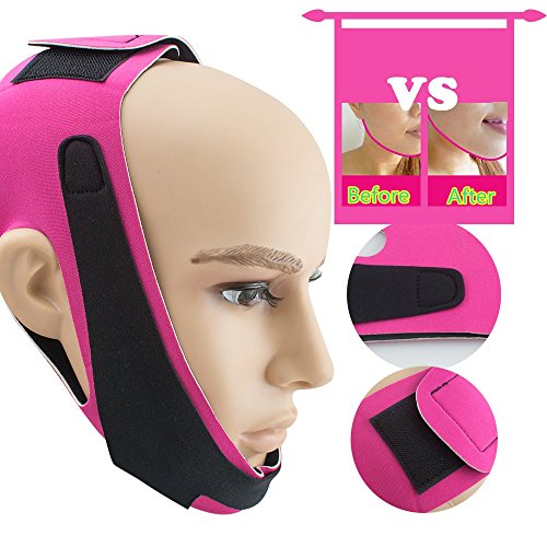 Book Cover vinmax Chin Cheek Slim Lift Up Anti Wrinkle Mask Ultra-Thin V Face Line Belt Strap Band for Mother's Day