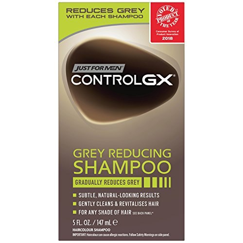 Book Cover Just For Men Control GXÂ Grey ReducingÂ Shampoo, 5 Fluid Ounce