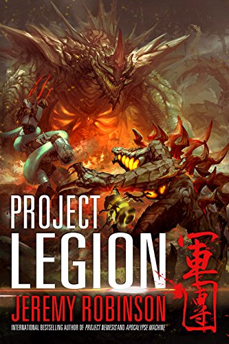Book Cover Project Legion (A Kaiju Thriller) (Nemesis Saga Book 5)