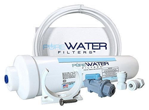 Book Cover Inline Water Filter Kit for Ice Makers