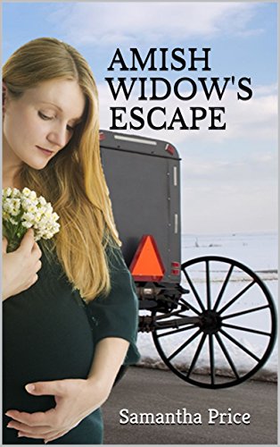 Book Cover Amish Widow's Escape: Amish Romance (Expectant Amish Widows Book 11)