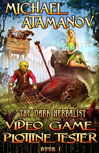 Book Cover Video Game Plotline Tester (The Dark Herbalist Book #1) LitRPG series