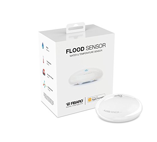 Book Cover FIBARO HomeKit  Flood Sensor, Water & Temperature Sensor for HomeKit only