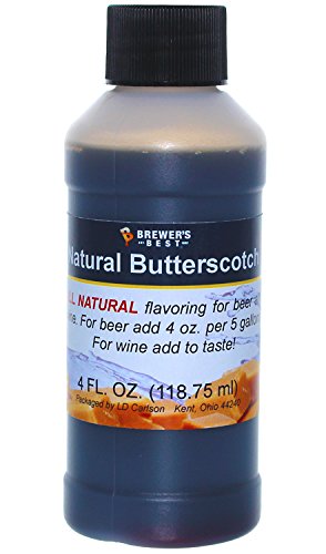 Book Cover Brewer's Best Natural Beer and Wine Fruit Flavoring (Butterscotch)