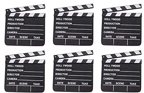 Book Cover Rhode Island Novelty 7 Inch x 8 Inch Hollywood Movie Clapboard, Six Per Order