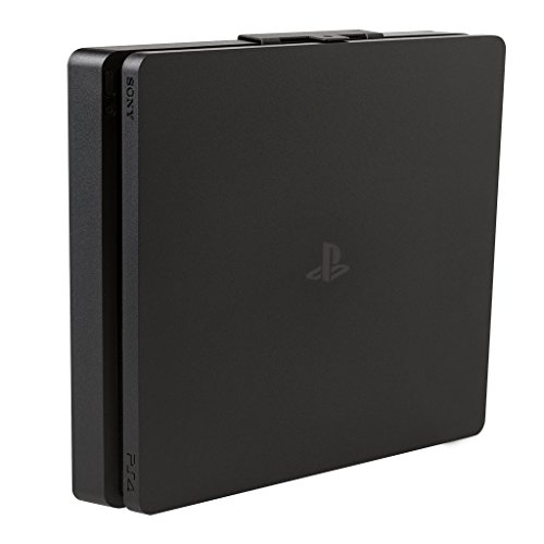 Book Cover HIDEit 4S Playstation 4 Slim Mount - PS4 Slim Wall Mount - HIDEit Behind The TV or DISPLAYit - Made in The USA and Trusted Worldwide Since 2009 - Search afterHIDEit on Social