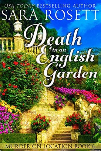 Book Cover Death in an English Garden: An English Village Murder Mystery (Murder on Location Book 6)