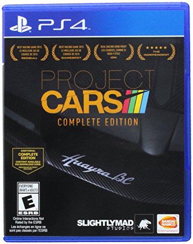 Book Cover Project Cars: Complete Edition - PlayStation 4