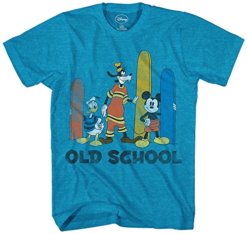 Book Cover Disney Big Boys' Mickey Mouse, Donald Duck and Goofy T-Shirt