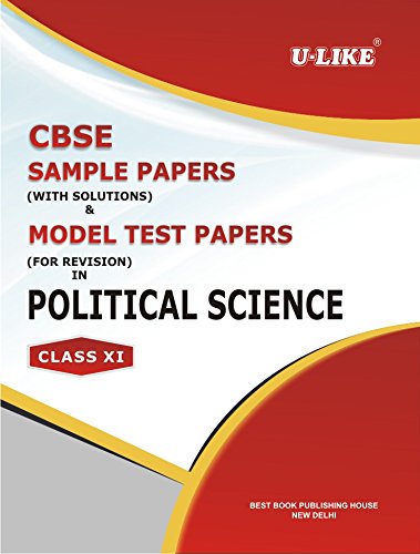Book Cover U-Like Political Science Class XI