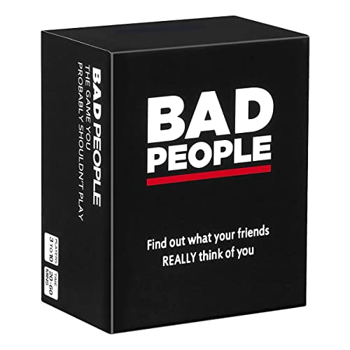 Book Cover BAD PEOPLE Game - Find Out What Your Friends Really Think of You