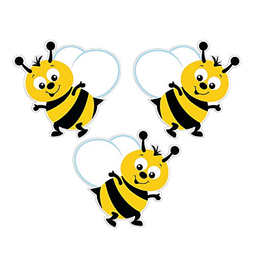 Book Cover Bulletin Board Bumblebee Cutouts (48 Pieces) Educational Classroom Decorations