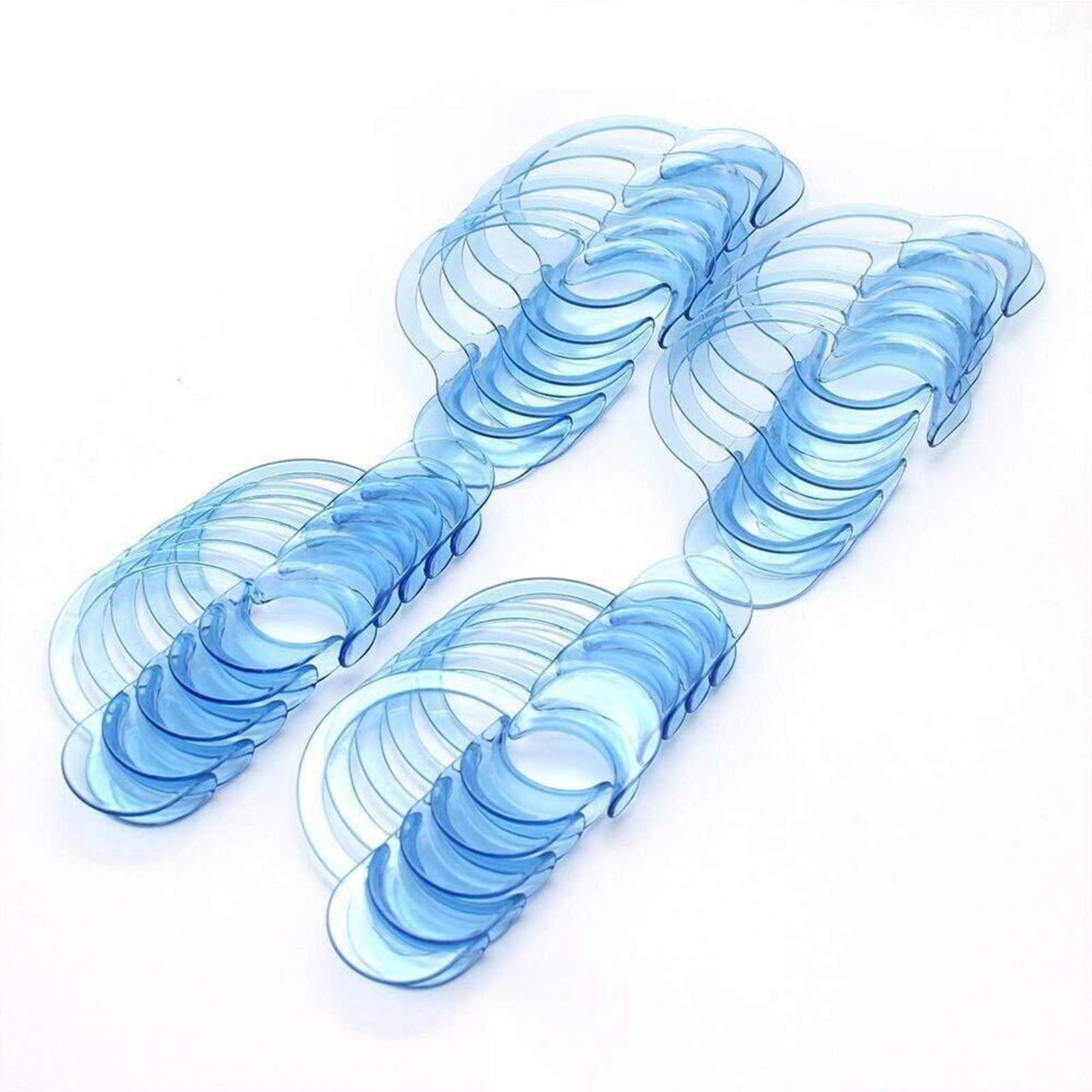 Book Cover 20 Pack Dental Mouth Opener for Speak Out Game/Watch Ya Mouth Cheek Retractor Mouthguard Challenge C-Shape Teeth Whitening Intraoral Cheek Lip Retractors