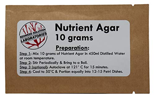 Book Cover Nutrient Agar 10 Grams (Dehydrated)