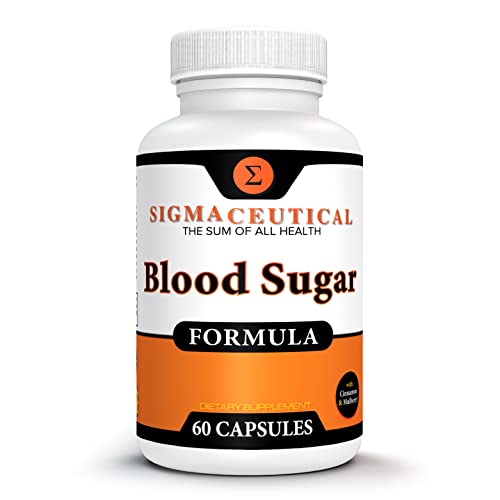 Book Cover Blood Sugar Supplement - Gymnema Sylvestre Extract - Chromium Supplement - Supplement for Glycemic Balance - 60 Capsules