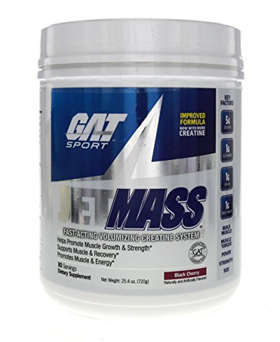 Book Cover GAT JetMASS Fastest-Acting Muscle Volumizing Creatine System Black Cherry 30 Servings