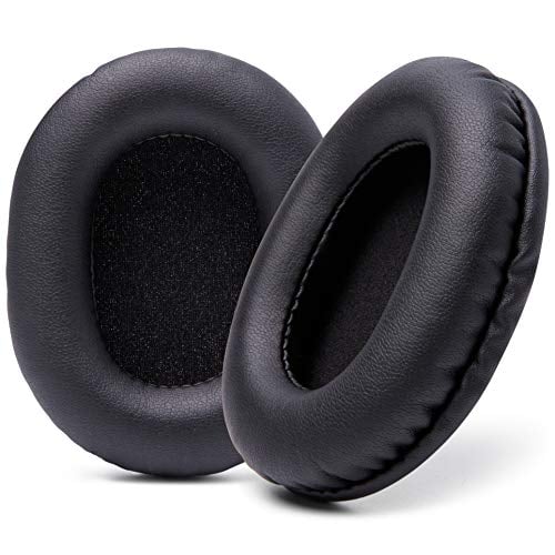 Book Cover WC Wicked Cushions Replacement Ear Pads for Sony MDR 7506 | Softer Leather, Luxurious Memory Foam, Unmatched Durability | Compatible with MDR 7506 / MDR V6 / MDR CD900ST | (PU Leather)