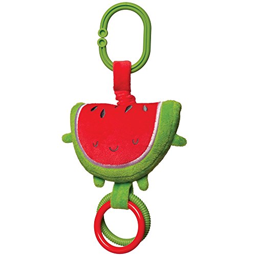Book Cover Manhattan Toy Farmer's Market Watermelon Baby Teether Travel and Crib Toy