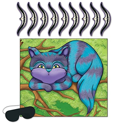 Book Cover Beistle Pin The Smile On The Cheshire Cat Game